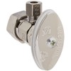 BrassCraft OCR09X C1 1/2" Nominal Compression Inlet x 1/4" O.D Compression Outlet Multi-Turn Angle Valve