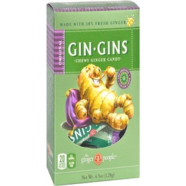 The Ginger People Original Gin Gins Chewy Ginger Candy - 4.5 oz