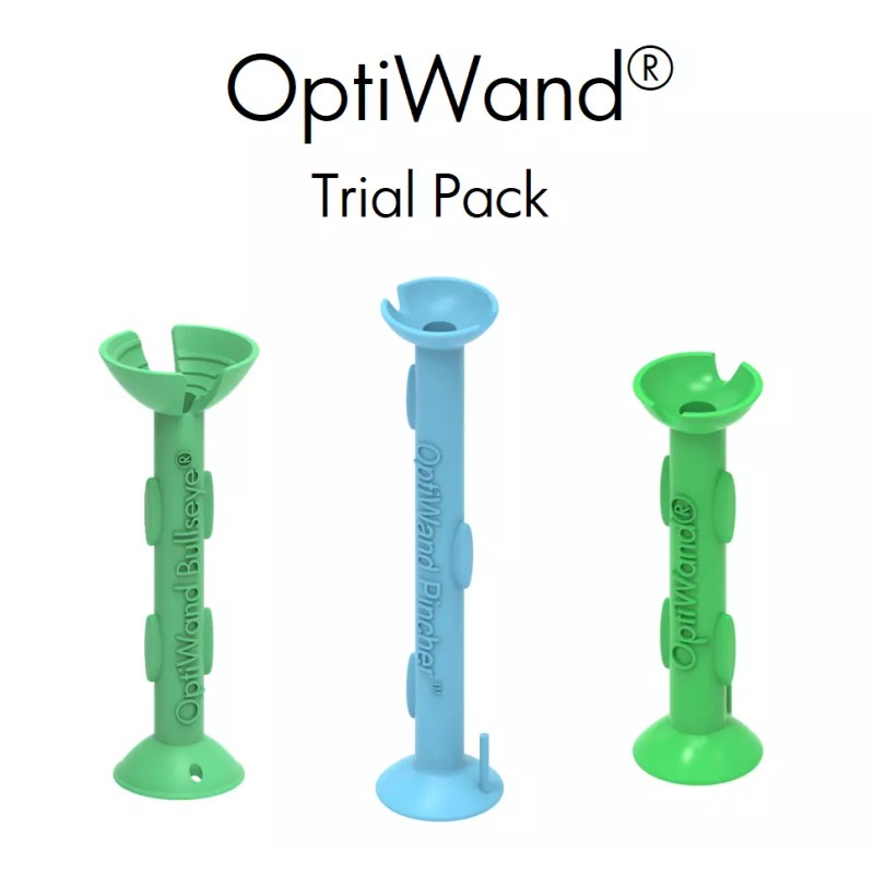 OptiWand Trial Pack of 3 Soft Contact Lens Insertion &