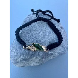 Unbranded St Jude Black Bracelet Pulseras De San Judas Tejida Con Hilo Color Negro