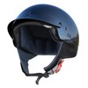 GLX M14 Cruiser Scooter Motorcycle Half Helmet with Free Tinted