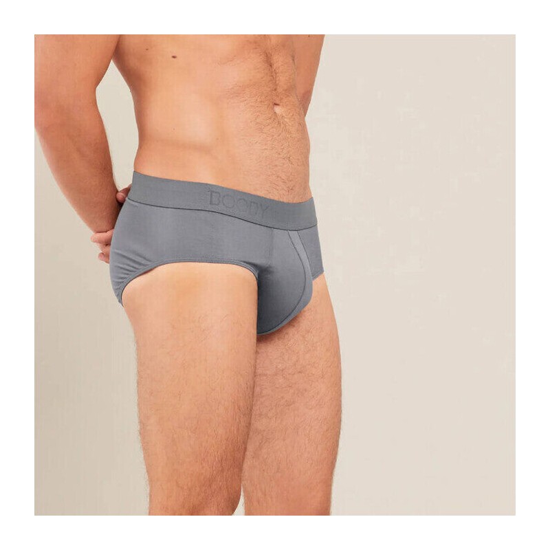 Boody Men's Everyday Briefs, Ash / XL