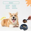 CHOMP'R Mini Interactive Slow Feeder Dog Bowls, Anti-Bloating Pet Slow