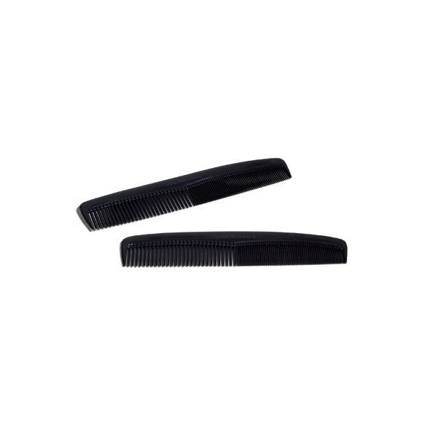 Grafco - Plastic Pocket Comb - Men and Women Fine Tooth Set for Hair - 5" Length, Pack of 144, Black, 1772