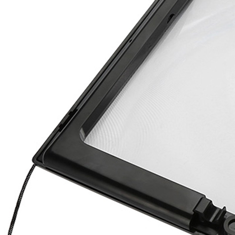 Foldable Ultrathin A4 Full Page Magnifying Glass with 3X Magnifier