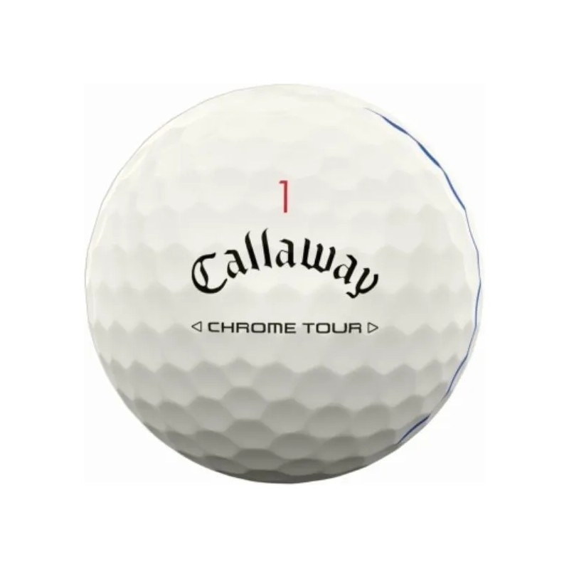 Callaway Pelotas De Golf Cromadas Para Golf (blancas, Triple