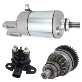 superstarterstore Defender HD5 2017-2021 Starter & Bendix & Relay for Can-Am 420-684-282 SMU0287