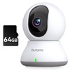 blurams 2K Indoor Surveillance Camera, 360° WiFi Camera + 64G
