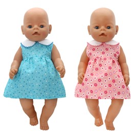 Diealles Shine Doll Clothes for New Born Baby Doll, Clothing Set for Dolls 35-43 cm - Style 11