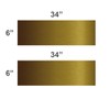 KOSHKA Door Kick Plate Peel and Stick (6"x 34", Brushed