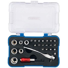 Draper 70418 1/4" Screwdriver Bit and Socket Set (26 Piece)