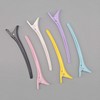 Hair Styling Straight Bangs Clip Pin Beauty Accessory F. Purple 10ea