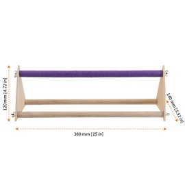 HOZEON 2PCS Chick Perch Stand, Roosting Bars for Chickens, Chicken Perches Roosting, Chicken Roosting Bar Perch for Chicks, Parrot, and Birds