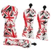 Golf Driver Head Cover 4 Piece Set | Fits #1