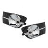 Pair of Fog Light Bezel Impact Resistant Strong Protection 25887505