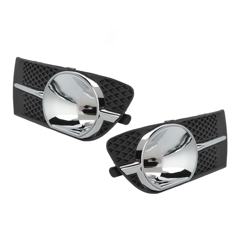 Pair of Fog Light Bezel Impact Resistant Strong Protection 25887505