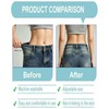 Manordlier Elastic Waist Tightener for Pants with Transparent Resin Buttons