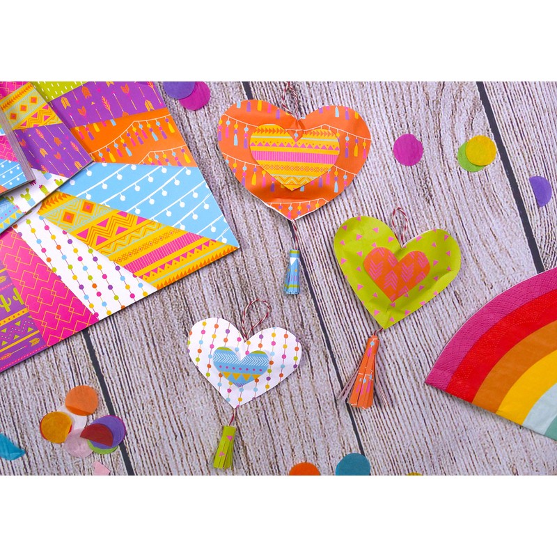 Paper Addicts Viva Forever 6"x6" Pad-30 Sheets-15 Designs-100GSM-Acid & Lignin