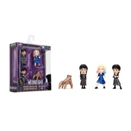 Wednesday - Juego de 4 Cifras fundidas a Troquel, Juguetes para niños y Adultos