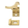 QWORK Brass Heavy Duty Elbow Latch Cabinet Door/Window Catch, 4