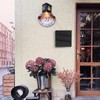 YOOBOX Wall-Mount Mailbox with Lock and Keys, Security Key Drop