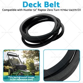 MAX COOL Mower Deck Belt Replacement Suitable for Hustler 52" 54" Raptor Zero Turn 117164 124379 EX 791988