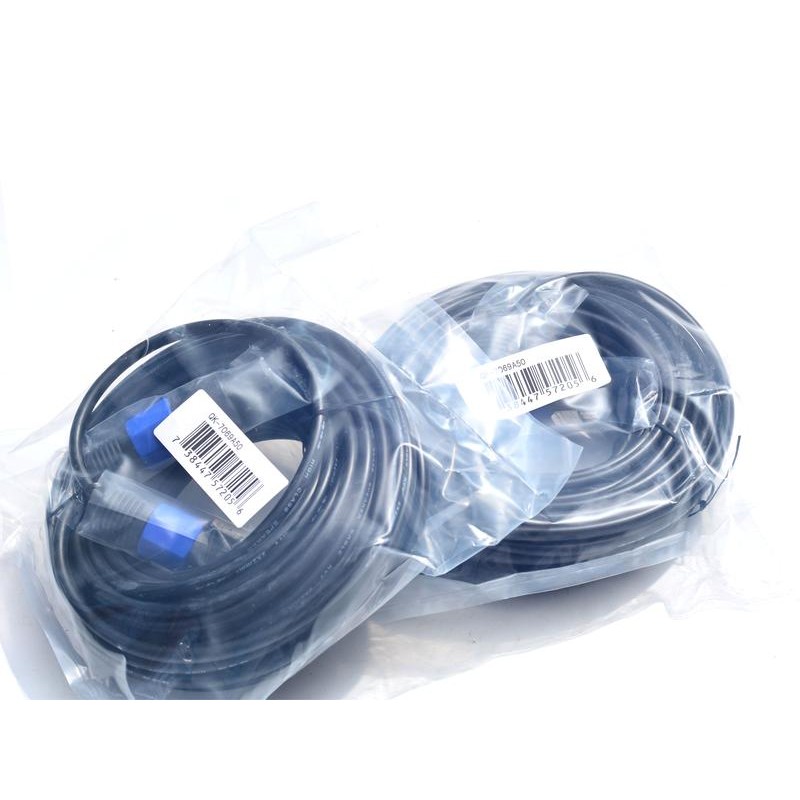 2 Pack 50 ft Male Speakon to Speakon Cables, Professional