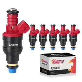 FIREMOTOO Fuel Injectors Pack of 6 4 Holes for Ford Explorer 1993-1996 Ranger 1993-1996 Aerostar 1996 for Mazda B4000 1997 Navajo 1993-1994 4.0L V6