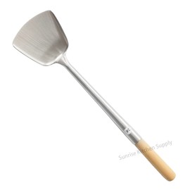 Sunrise Kitchen Supply Commercial Grade Wok Spatula (Shovel 15.50" (#3))