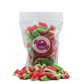 Smarty Stop Sour Watermelon Slice Gummy Candy/Fini Gummiroos (Watermelon, 4.4 Pound (Pack Of 1))