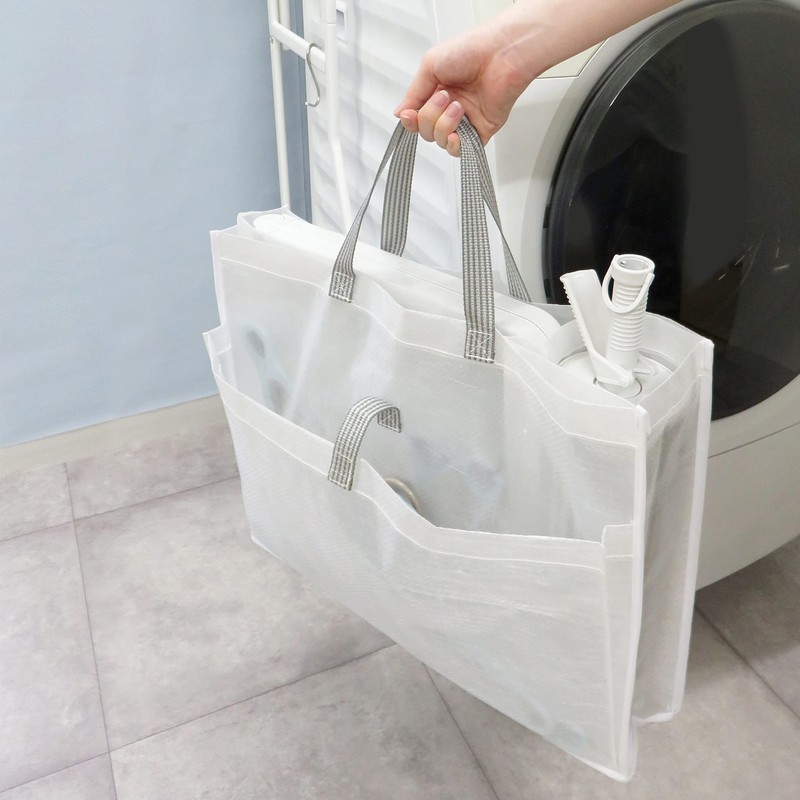 Towa Sangyo Laundry Storage Laundry Hanger Storage Bag, Compact, Hanger