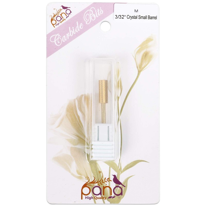 PANA Crystal Top Nail Drill Bits - 3/32'' Small Barrel