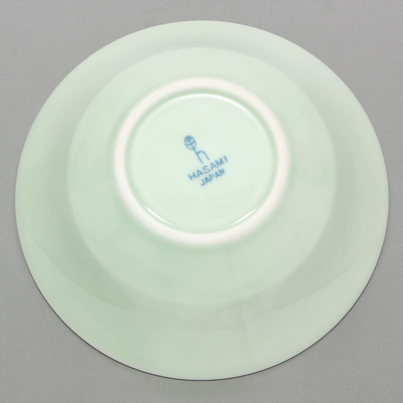Hamatoto 404009 Hasami Ware Bright Bowl, S, Aqua, 4.6 inches