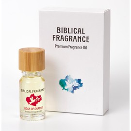 Biblical Fragrance Oil (10 ml 0.33 oz) Rose of Sharon in a Gift Box. Jerusalem Scent for Spiritual Awakening, Prayers, and Meditation. Timeless Aromatic Oil for Diffusers, Candles and DIY Projects.