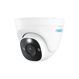 Reolink P334 Smart 4K 8MP Ultra HD Outdoor PoE Surveillance Camera Supports 256GB White