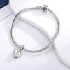 oGoodsunj Sterling Silver Cremation Urn Charm for Ashes Bead Charms