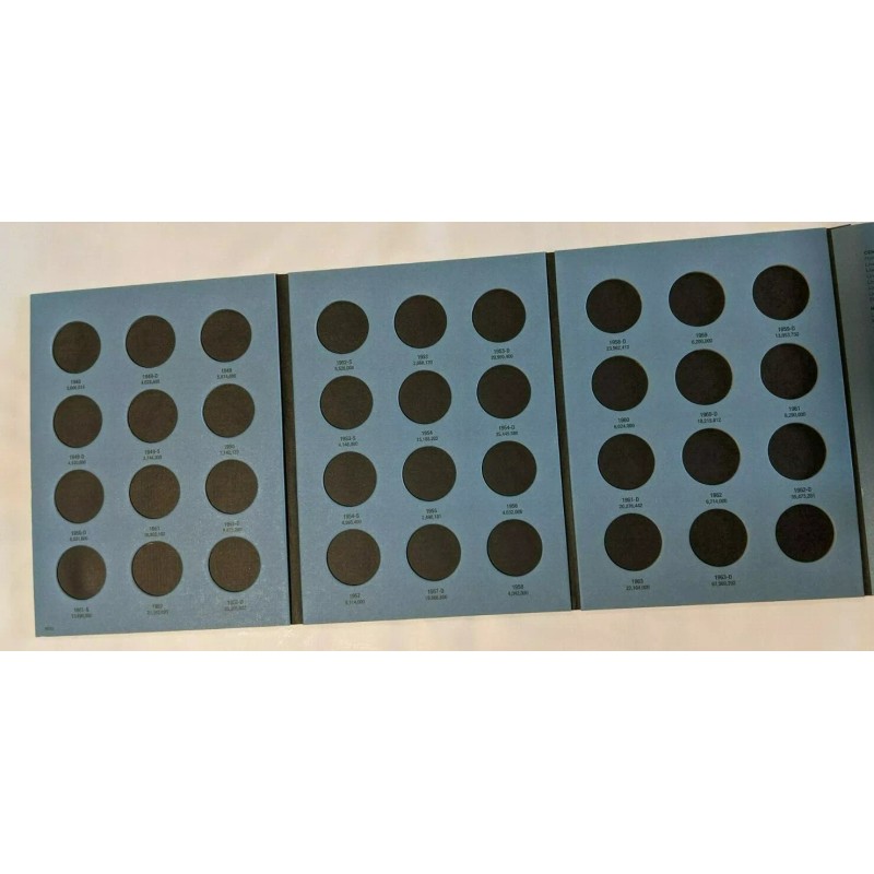 Whitman Franklin Half Dollars 50c Album Coin Folder Whitman Silver