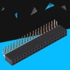 3 Pieces 2.54mm 2 X 20 Pin Female Double Row