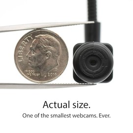 Center Cam V2 Cámara web de visualización media, 1080p Plug & Play USB cámara web, cámara web ajustable para portátil y computadora para videoconferen
