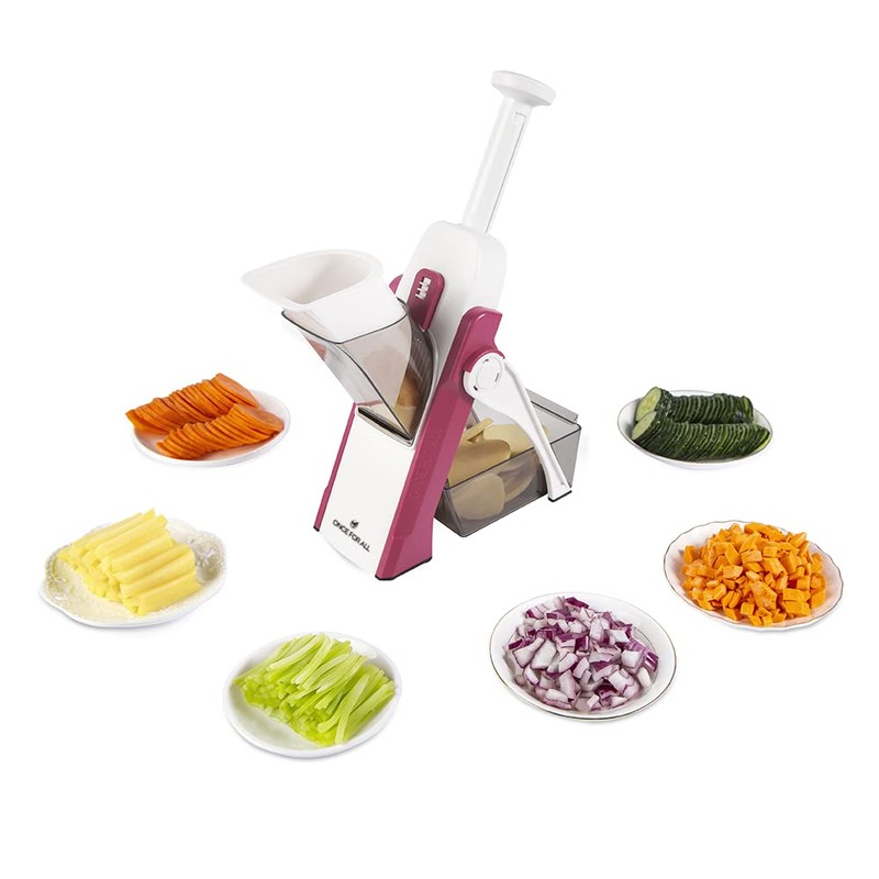 ONCE FOR ALL Safe Mandoline Slicer 5 in 1 Vegetable