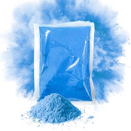 POPUPARTY Gender Reveal Powder- 1 lb Blue – Perfect for Baby Reveal Balloons, Burnouts, Car Exhaust, Photoshoots, Pinatas