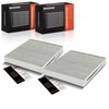 Frankberg 2x Cabin Air Filter Pollen Filter with Activated Carbon