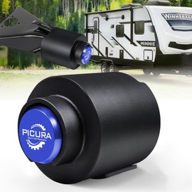 2026 Upgraded Trailer Hitch Locks Fits 2 5/16 Inch Coupler, Heavy Duty Trailer Lock, Anti-Theft Trailer Coupler Lock for RV, Trailer, Boat, Pickup(Blue)