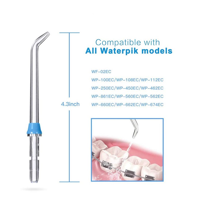 Replacement Classic Jet Tips Compatible with Waterpik Water Flossers and