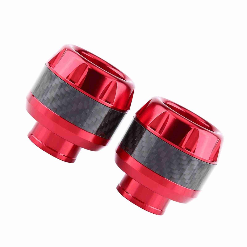 1 Pair of Carbon Fiber Motorcycle Front Fork Frame Sliders