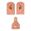 Silicone Piercing Practice Model Simulation Soft Flexible Nose Ears Model
