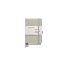 Miquelrius Hardback Notebook - Heavy Duty Gummed 140x90mm 192 Pages 80gsm Squared 5x5mm Grey