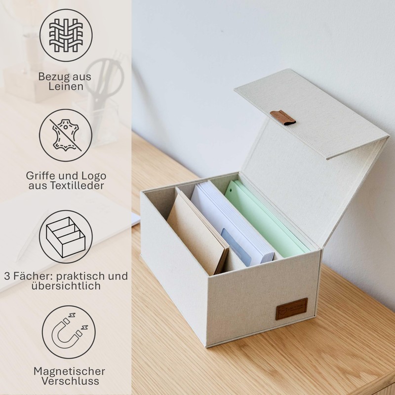 LOVE IT STORE IT Premium Storage Box with Lid, Photo