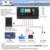 2 Packs 30A Solar Battery Charge Controller 12V 24V PWM