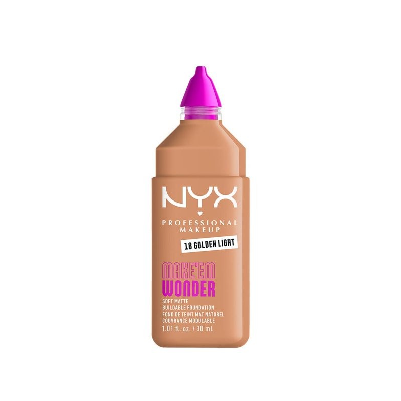 Base de Maquillaje Nyx Professional Make Up Make em Wonder